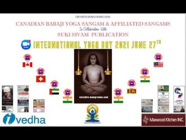 CBYS & Affiliated Sangam’s International Yoga Day Celebration Zoom Event 2021